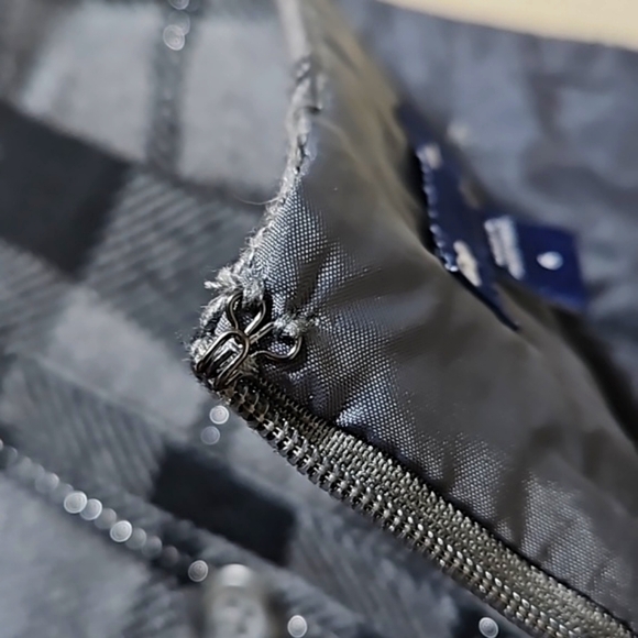 Gap Tartan Style Cotton Grey and Black Plaid Mini Skirt - Picture 7 of 11